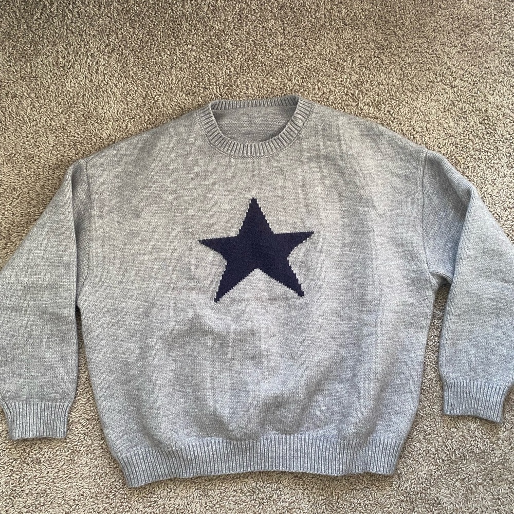 Grey Star Sweater